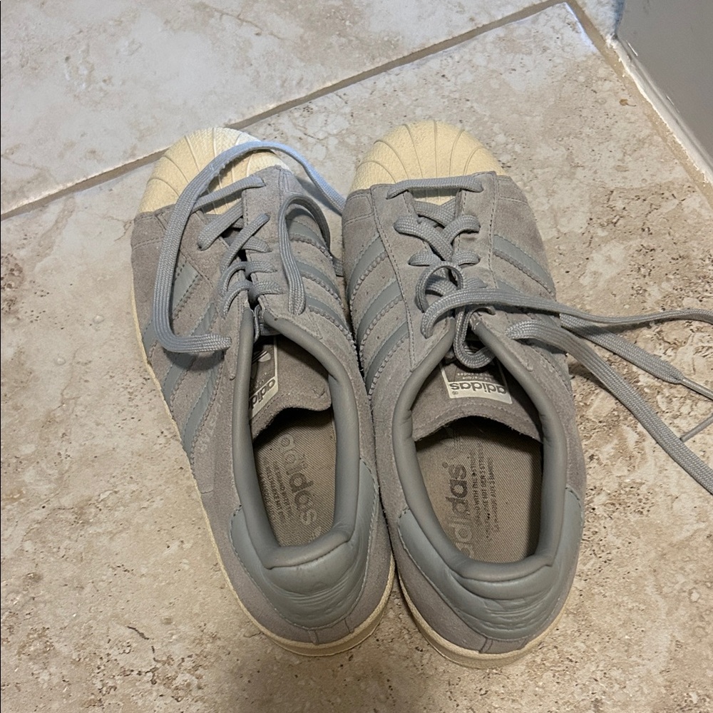 Adidas Classic Gray superstars